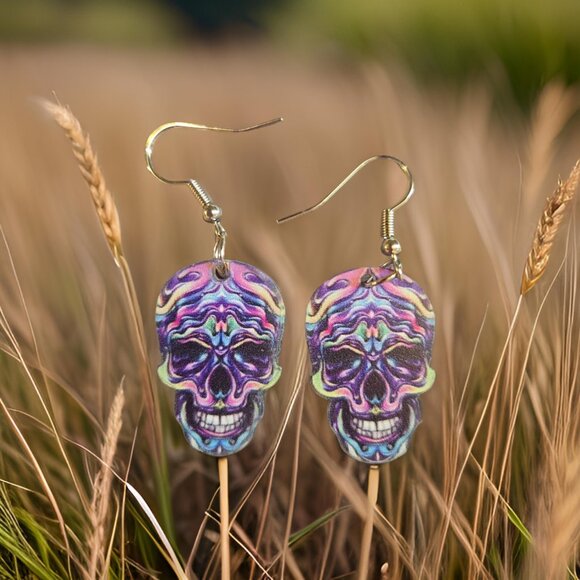 Skeleton Earrings - Picture 1 of 2